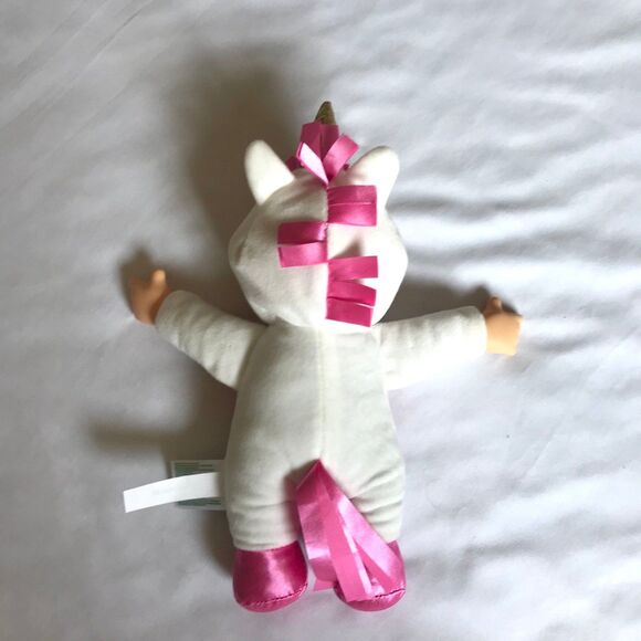 CPK Cabbage Patch Kids Cuties Fantasy Friends Unicorn Doll CPK Pink White - Picture 3 of 6